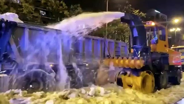 Las INCREÍBLES máquinas de ALMEIDA para retirar la NIEVE con rapidez