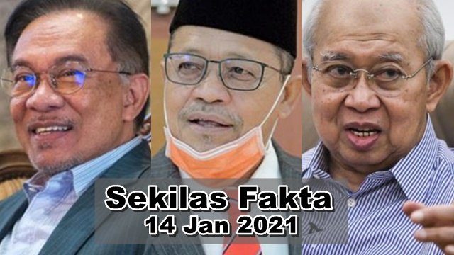 SEKILAS FAKTA: Rayu Agong batalkan darurat, Lantikan Shahidan dibantah, Ku Li positif Covid-19