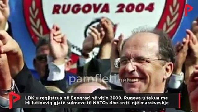 LAJM TRONDITES: LDK u regjistrua në Beograd. Rugova u takua me Millutinoviq gjatë sulmeve dhe arriti marrëveshje /VIDEO