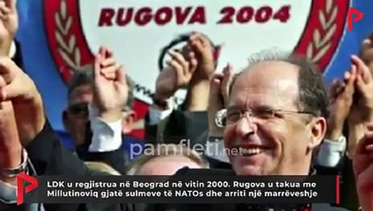LAJM TRONDITES: LDK u regjistrua në Beograd. Rugova u takua me Millutinoviq gjatë sulmeve dhe arriti marrëveshje /VIDEO