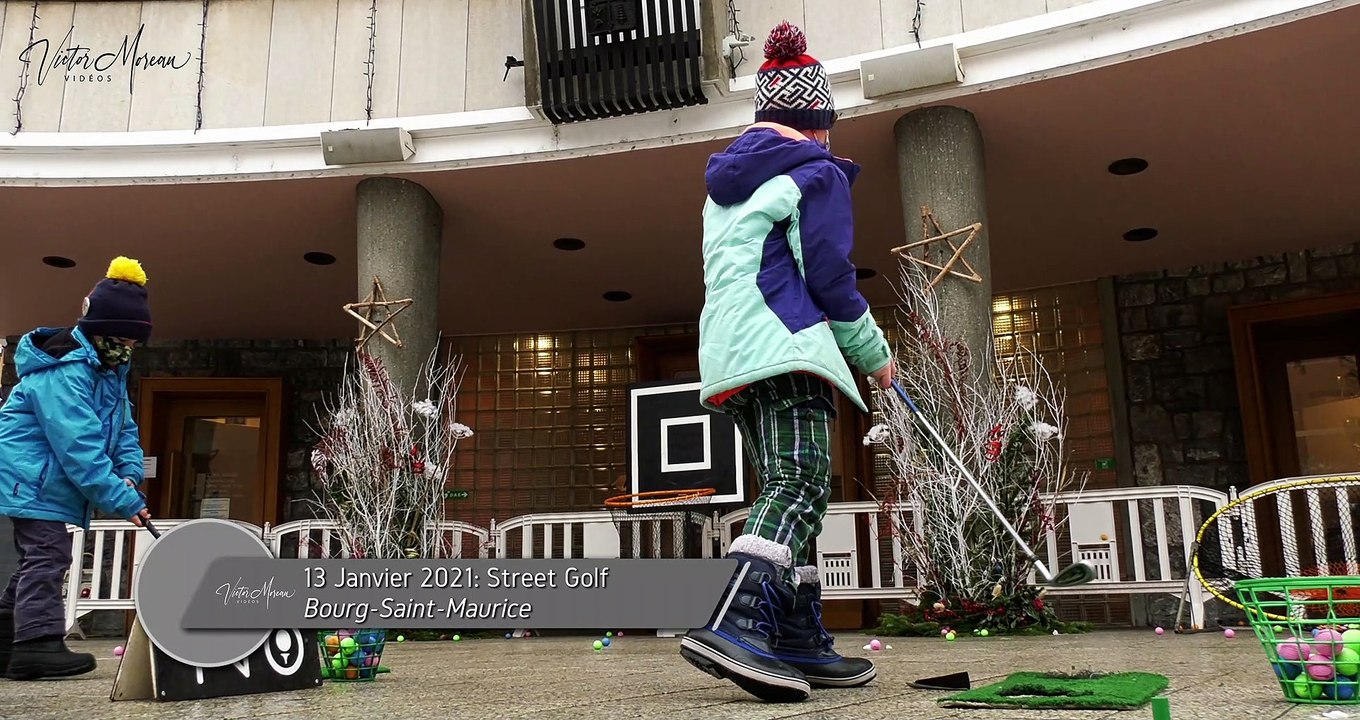 Bourg-Saint-Maurice: Street Golf
