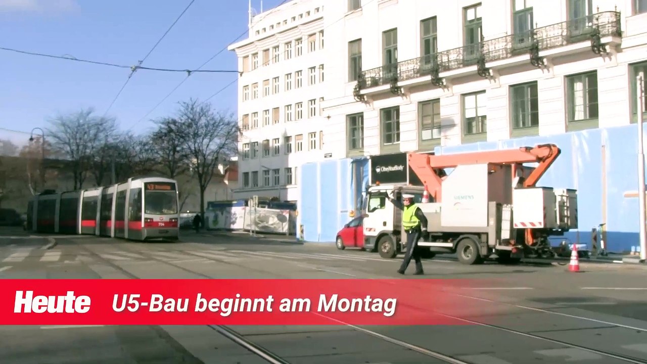 U2/ U5: So läuft die Baustelle beim Rathaus ab