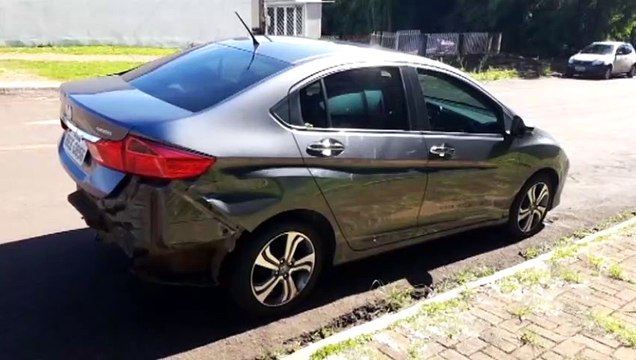 Acidente é registrado na Rua Manoel Ribas com a Rua Natal