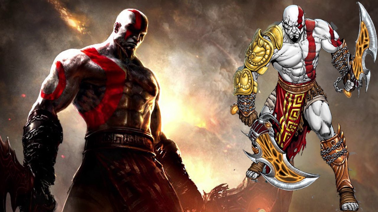 How To Draw Cratos God Of War ( 10 years boy)
