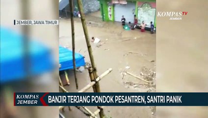 Download Video: Banjir Terjang Pondok Pesantren, Santri dan Warga Panik