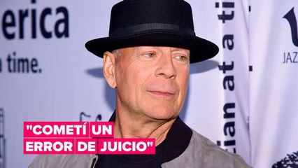 Bruce Willis ha hablado después de que se negase a llevar mascarilla en una farmacia