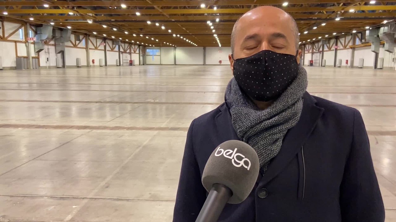 Nous pouvons commencer à vacciner début février (Emin Luka/Brussels Expo)
