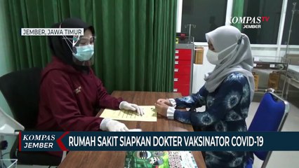 Rumah Sakit di Daerah Telah Siapkan Dokter Vaksinator Covid-19