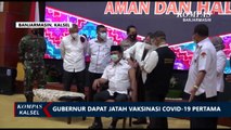 Gubernur Kalsel Disuntik Vaksin Covid-19, Menandai Dimulainya Vaksinasi Corona di Kalimantan Selatan