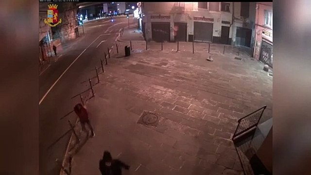 Genova - Rapine nel quartiere Prè arrestati due marocchini (14.01.21)