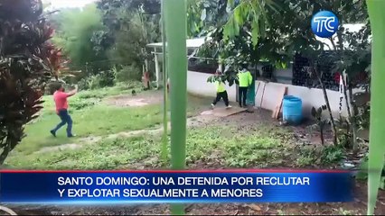 Una mujer detenida por reclutar y explotar sexualmente a menores