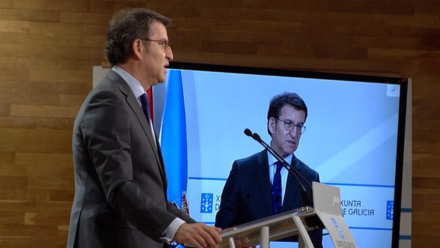 Alberto Núñez Feijóo, presidente de la Xunta de Galicia