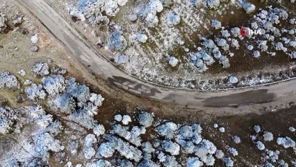 Spil’de vatandaşların kar keyfi