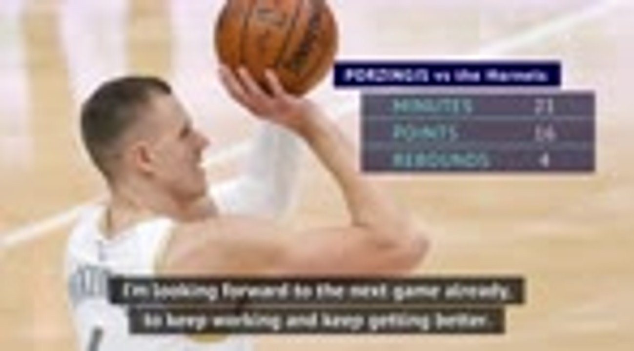 Porzingis elated at return in Mavericks road win
