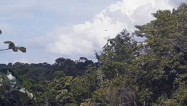 Airbus A330 PR-AIU na aproximação final antes de pousar em Manaus vindo de Campinas