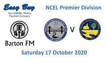 Barton Town v Bottesford Town NCEL Premier Division 17 October 2020 Highlights