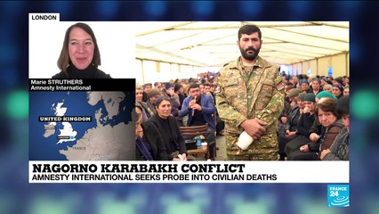 Amnesty seeks probe into civilian deaths in Karabakh conflict