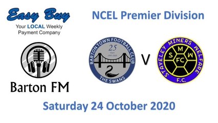 Barton Town v Staveley Miners Welfare NCEL Premier Division 24 October 2020 Highlights