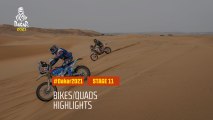 #DAKAR2021 - Stage 11 - AlUla / Yanbu - Bike/Quad Highlights