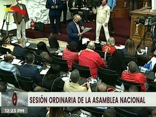 Dip. Cabello presenta propuesta de reforma parcial del Reglamento Interior de Debate de la AN