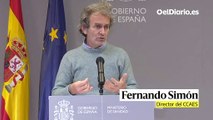 Fernando Simón sobre la presión asistencial de las UCIs