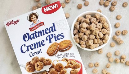 Kellogg’s Little Debbie Oatmeal Creme Pies Cereal Is Here