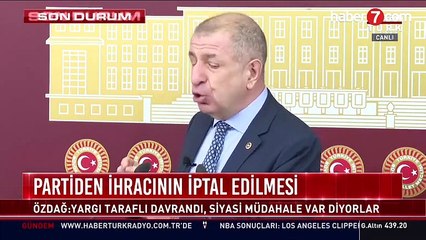 Ümit Özdağ İYİ Parti'deki tehditleri açıkladı