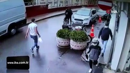 Cep telefonu çalan kapkaççı böyle yakalandı