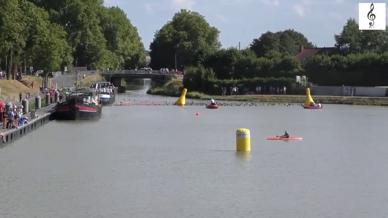 12 Août 2018, le départ du Triathlon de Nevers
