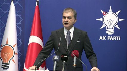 AK Parti Sözcüsü Ömer Çelik MYK Toplantısı sonrası açıklamalarda bulundu