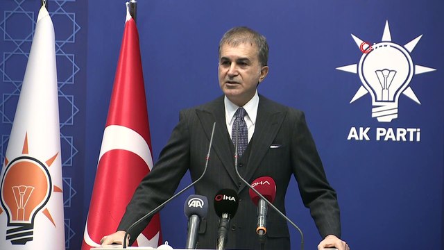 AK Parti Sözcüsü Ömer Çelik MYK Toplantısı sonrası açıklamalarda bulundu