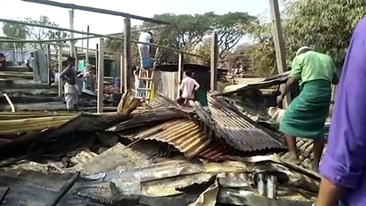 Dois mil rohingyas sem teto