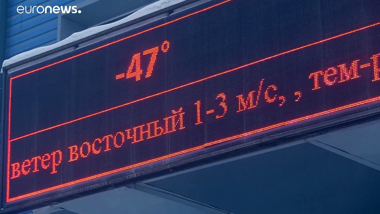 Siberia hace frente desde hace un mes a las temperaturas más bajas de los últimos 14 años