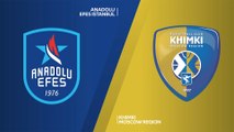 Anadolu Efes Istanbul - Khimki Moscow Region Highlights | Turkish Airlines EuroLeague, RS Round 20