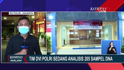 Download Video: 12 Korban Pesawat Sriwijaya Air Sudah Teridentifikasi, Tim DVI Masih Analisis 205 Sampel DNA