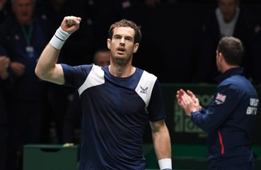 Andy Murray testa positivo para coronavírus