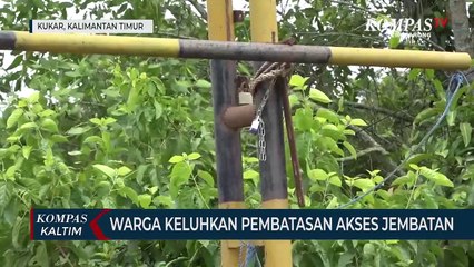 Warga Keluhkan Pembatasan Akses Jembatan