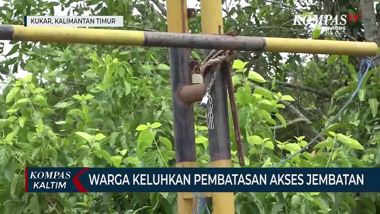 Warga Keluhkan Pembatasan Akses Jembatan