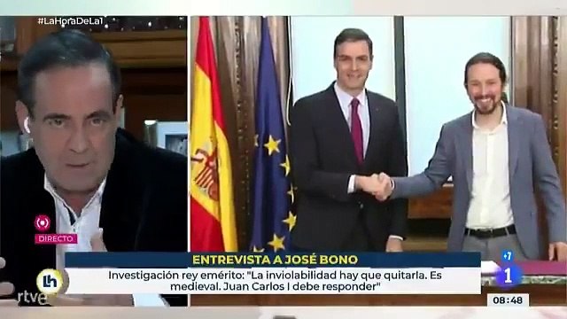 ¿Quién entiende a Bono? Hoy ataca a Podemos y hace un año decía: No se me antoja otro Gobierno posible más que el que ha propuesto Pedro Sánchez con Podemos