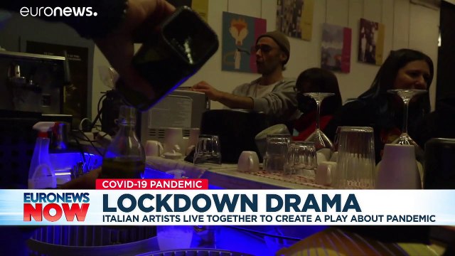 Artists lockdown at Italian theatre to create a play about confinement