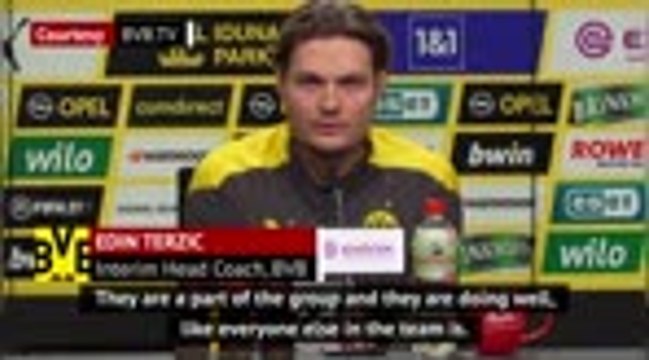 Goals and assists prove Reus and Sancho are training hard - Terzic