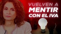 Nos vuelven a engañar: Lo hicieron con el IVA de las mascarillas y lo hacen con el IVA de la luz