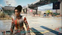 Ciberpunk 2077, gameplay español 8, La primera mision con Rogue y Panam