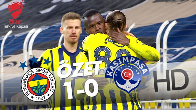 Fenerbahçe - Kasımpaşa Ziraat Türkiye Kupası Son 16 Turu Maçının Özeti