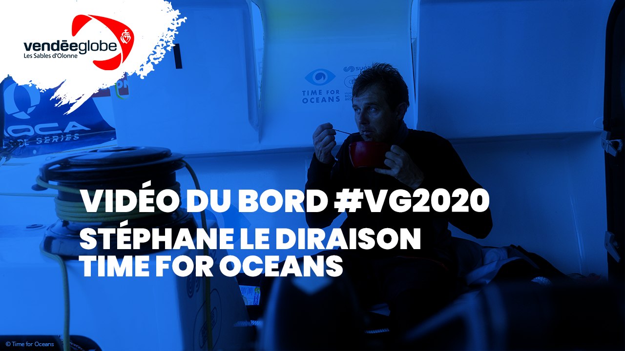 Vidéo du bord - Stéphane LE DIRAISON | TIME FOR OCEANS - 14.01