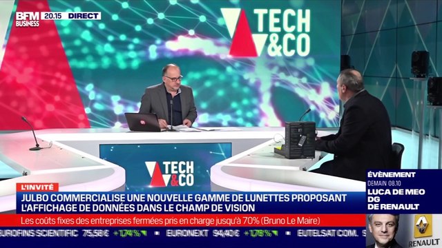 Christophe Beaud (Julbo) : Julbo commercialise une nouvelle gamme de lunettes proposant l'affichage de données dans le champ de vision - 14/01