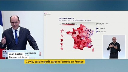 Covid-19 : les nouvelles annonces de Jean Castex