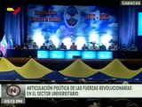 Articulación política de las fuerzas revolucionarias en encuentro Bicentenario 200 Universidad