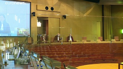 EU's top court holds its first hearing in Irish