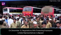 Karnataka: KSRTC Staff Strike Over Non-Payment Of Salary; CM BS Yediyurappa Appeals To Call Off Protest